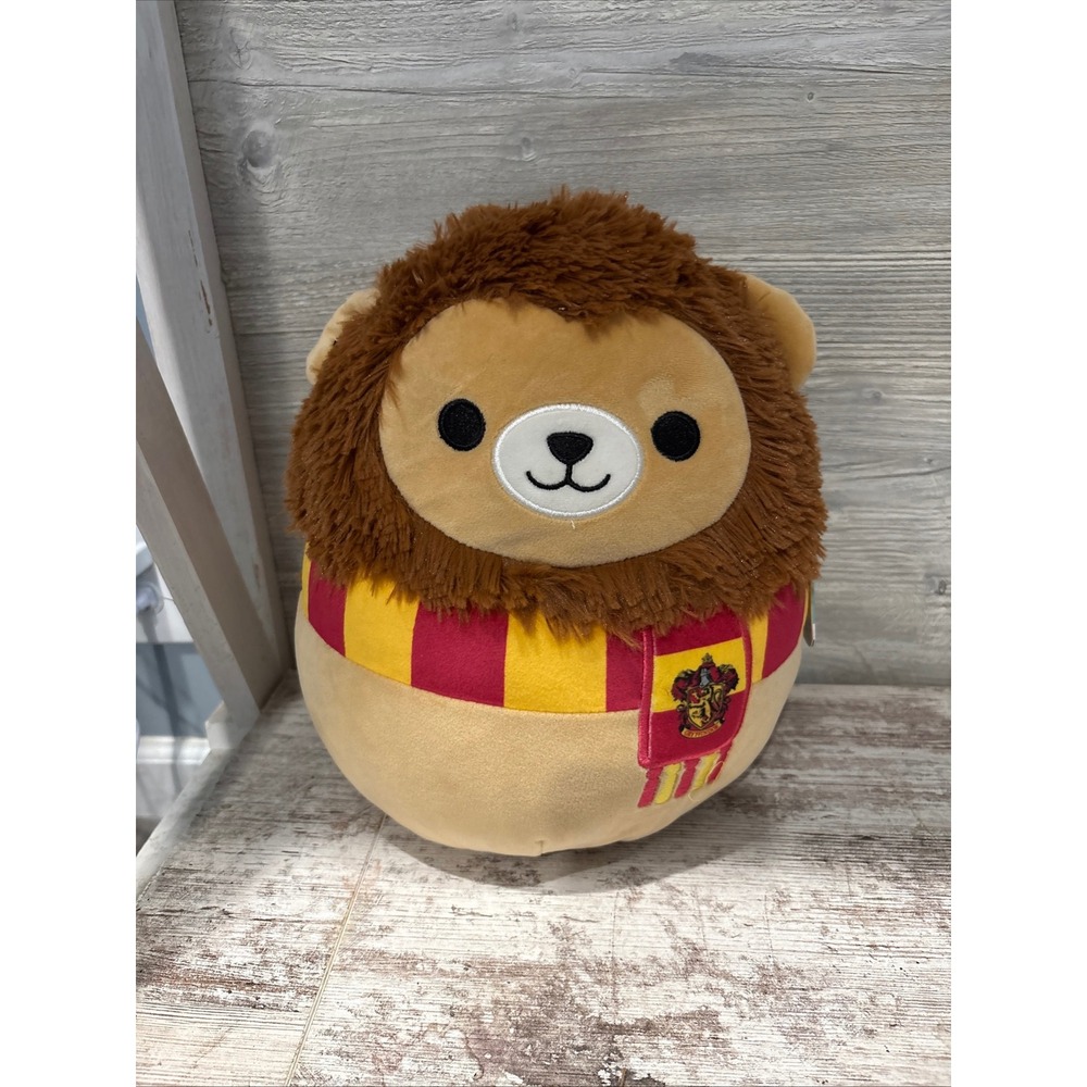 Squishmallows Harry Potter Gryffindor Lion Plush 8 inch Wizarding World‎ NWT